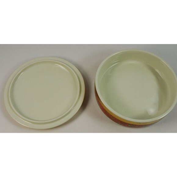 Mikasa Twelve Days of Christmas Round Box Bowl w Lid Six Geese a Laying 1999 - Picture 4 of 5